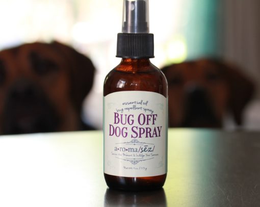 Bug off dog spray
